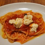 トラットリア ピュー - リコッタチーズのトマトソース