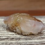 市sushi - 甘鯛。そりゃあ美味しいさぁ～