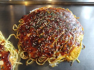 Teppanyaki To Okonomiyaki Mishimaya - 肉玉そば