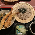 Minami An - お蕎麦と天丼セット
