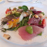 イルマーレ - 前菜　鮮魚のサラダ
