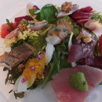 イルマーレ - 鮮魚のサラダＵＰ(*^^)v