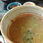 吉峰庵 さかな もち月 - つみれ汁が上品で旨い！