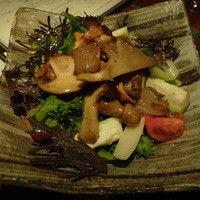 メゾン ド ヴァン 鶉亭 - 京野菜ときのこのサラダ
