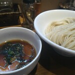 中華そばや 和凡 - 煮干水の冷やつけ麺(山椒)