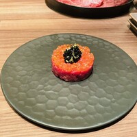 焼肉うしごろ 銀座店 - 新いくらと和牛のタルタル