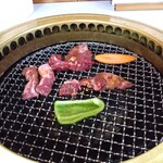 焼肉のまんぷく - ハラミ定食（950円）