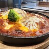 肉食家さんのハンバーグ にくきゅうグリル