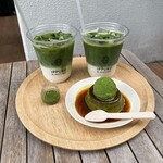 IPPUKU&MATCHA - 抹茶ドリンクと抹茶プリン