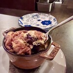 中野レンガ坂 洋食堂 葡萄 - 牛すじストウブオムレツ