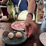 中野レンガ坂 洋食堂 葡萄 - 生ハムとニョッコフリット