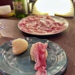 中野レンガ坂 洋食堂 葡萄 - 生ハムとニョッコフリット