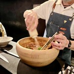 中野レンガ坂 洋食堂 葡萄 - 美味しいサラダ