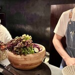 中野レンガ坂 洋食堂 葡萄 - 美味しいサラダ