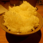 横浜家系らーめん三元 - ご飯大盛３杯目