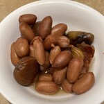 樂天皇朝 (東薈城)  - 料理写真:突き出しの煮ピーナッツ