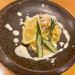 Tsuchi 農園野菜とチーズ料理 - ハーブクリームパスタ