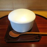 京味 もと井 - 温物・冬瓜、渡り蟹、厚揚げの餡かけ。