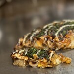 Tenteko - 焼き上がりのラストに玉子コーティングされるので、少しトロっとした玉子が残ってて、これまたうまい！