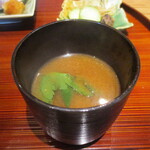 京味 もと井 - 赤出汁。