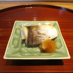 京味 もと井 - かます塩焼き。