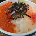 函館国際ホテル - ・１回目の自作海鮮丼