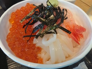函館国際ホテル - ・１回目の自作海鮮丼