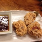 三代目麺処まるは極 - 唐揚げ 小 350円 美味い♪