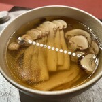 Ji-Cube - 松茸と帆立の貝柱の澄ましスープ