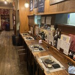 しまね料理とさばしゃぶの店 主水 日本橋三越前店 - 内観