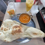 NEW NAMASTE - 【ワンカレーセット（バターチキン）950円】
                      （カレーの種類で780円〜950円までの金額の幅があります、ちなみに780円はダルカレーになります）