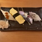Sushi Izakaya Yataizushi - 握り寿司　お好みで注文しました。