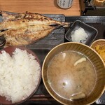 Shimpachi Shokudou - あじの開き定食