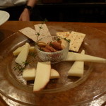 オステリアアルペスカ - チーズ