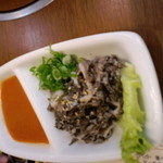 板前焼肉 一斗 天下茶屋本店 - センマイ湯引き