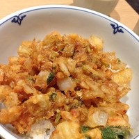 手打ちそば 大石 - かき揚げ丼