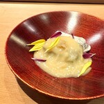 おぶね - どんぶり豆腐　帆立のクリーム餡