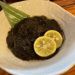 Yakiton Shodai Kanaya - もずく酢。