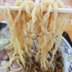 白河手打らーめん　うさぎ - モッチリ食感の手打ち縮れ麺！これが美味しい！