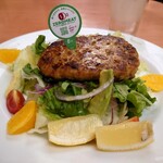 デニーズ - ゼロミートハンバーグ〜サラダ仕立て