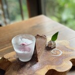 リンコット - ケーキセット(コーヒー)７４０円
