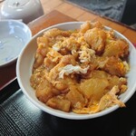 大安 - 珍し過ぎるポテト丼。笑