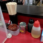 ラーメン 杉田家 - 卓上味変調味料