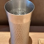 らぁ麺や 嶋 - お冷のコップが良いですねぇ