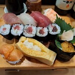 Takizushi - 〆で出してもらった寿司。