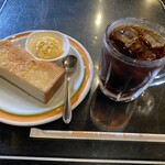 コメダ珈琲店 - アイスコーヒー　モーニングサービスＢ