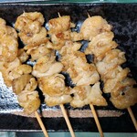 くいしんぼう - 家で「かわ」を焼きなおし