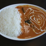 インド&ネパール料理 ナンハウスシリス - 日替わりカレー（カボチャとチキンのカレー）