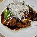 かつぎや - 黒酢酢豚も価格不明