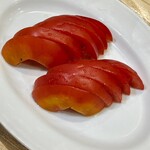 かつぎや - 冷やしトマト　450円　焼餃子より高いｗ